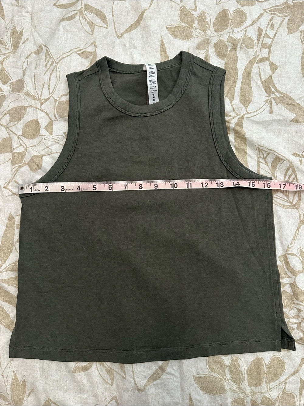 Lululemon Classic-Fit Cotton Blend Tank - Picture 4 of 4